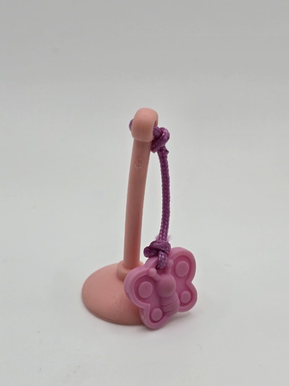 Littlest Pet Shop Butterfly Dangler Charm Pink Display Stand Accessory Cat Toy
